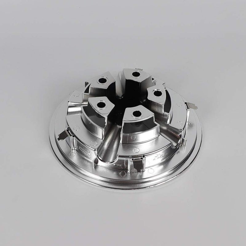 Dr.Acces Golf Cart 8" SS Wheel Covers Hub Caps, Set of 4PCS Fits Yamaha Club CAR EZ-GO Golf Cart and Most Brand Golf carts(Silver) - Image 3